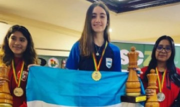 La reina del ajedrez: una joven argentina es la nueva Campeona Sudamericana de ajedrez