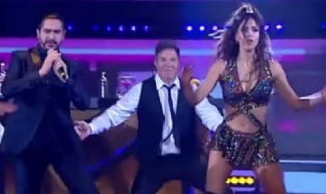 Barby Franco fue la primera salvada tras una muy buena performance junto a Ariel de Ráfaga y Burlando