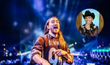El reconocido DJ Steve Aoki reveló que es un "gran fan" del mexicano Christian Nodal