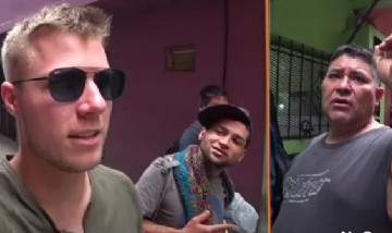 Youtuber sudafricano se hizo el "picante" entrando a la Villa 31 y mirá cómo le fue