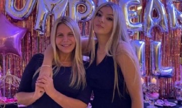 Así fue el emotivo cumpleaños de 15 de Abril, la hija de Carlín Calvo y Carina Gallucci