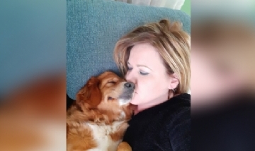 Lucia y Laika desde Sanjejo, España.