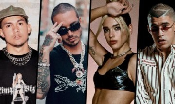 J Balvin, prepara una súper colaboración con Dua Lipa, Bad Bunny y Tainy.
