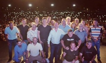 La mega noche del Sindicato de Camioneros de Santa Fe contó con la participación de más de 15 mil personas