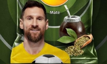 Lionel Messi promocionó unas papas fritas con gusto a mate y revolucionó las redes