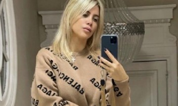 Wanda Nara compartió la pizza XXL con la que sorprendió a sus hijos y a Mauro Icardi