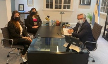 Zulemita Menem se reunió con Alberto Fernández en Olivos y habló de su posible candidatura
