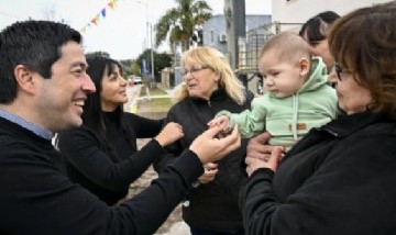Nardini inauguró obras hidráulicas y de pavimentación en Malvinas Argentinas