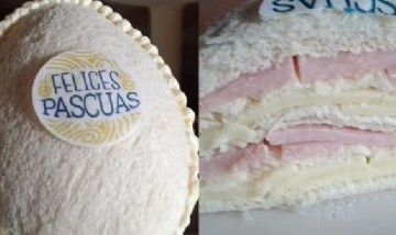 Video: el huevo de pascua "salado" hecho con sándwiches de miga que es furor en redes