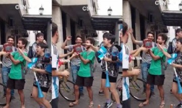 Llevó la urna con las cenizas de su abuela para festejar el pase a la final de Argentina