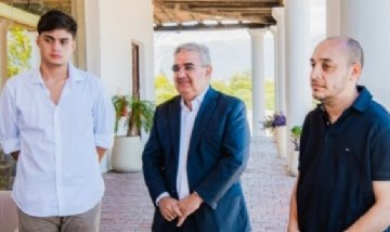 Jalil recibió a Facu Nieva y destacó su salto al mundo: plata mundial en Italia y Olimpia de Plata en patín