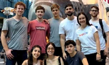 Estudiantes argentinos finalizaron entre los 10 mejores del mundo en un certamen de diseño de satélites