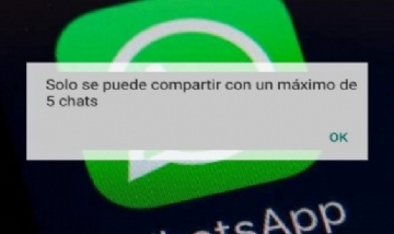 WhatsApp limitó el reenvio de mensajes