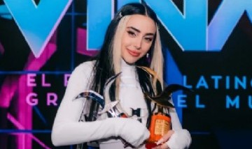 Nicki Nicole conquistó a los chilenos: la artista la rompió en Viña del Mar, que se rindió a sus pies