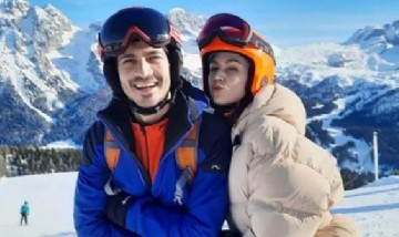 Mirá las imágenes de Úrsula Corberó y el Chino Darín, de vacaciones en Italia