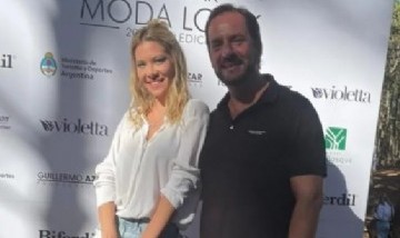 El intendente de Escobar, Ariel Sujarchuk, asistió al desfile del Pinamar Moda Look