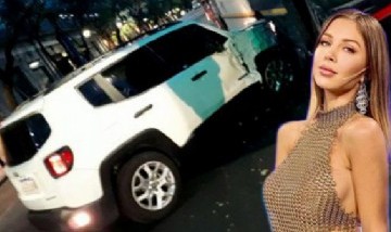Romina Malaspina se quedó dormida al volante y chocó contra un colectivo en Palermo