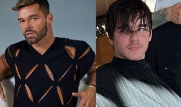 Así luce Valentino, el hijo de Ricky Martin: el adolescente de 15 años que deslumbra con su facha