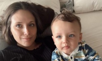 Barbie Vélez mostró imágenes del bautismo de Salvador, su hijo junto a Lucas Rodríguez