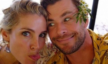 Las fotos virales de Chris Hemsworth y su esposa rescatando animales