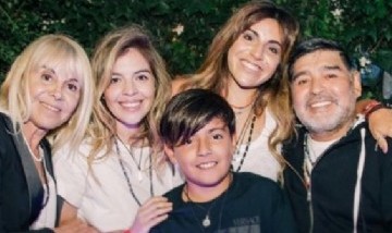 Dalma y Gianinna Maradona ofrecieron su ADN para proteger a Dieguito Fernando