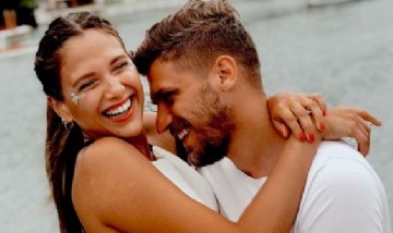 Barbie Vélez anunció su casamiento con Lucas Rodríguez: "¡Sí! ¡Hoy y siempre!"