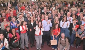 El Partido Socialista reunió a más de 1000 dirigentes y cuestionó las políticas del gobierno de Javier Milei