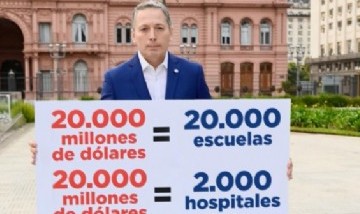 Fernando Gray: "Con el préstamo del FMI se podrían construir miles de hospitales, escuelas y viviendas, en lugar de utilizarlo para sostener la timba financiera"