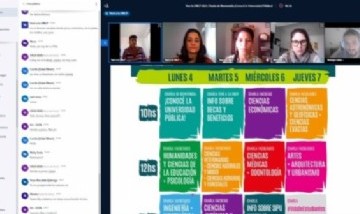 Comenzó el programa "Vivo la UNLP" virtual en el que participan estudiantes secundarios de todo el país