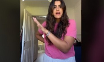Una joven descubrió que tenía una infección por un comentario en un video suyo en TikTok