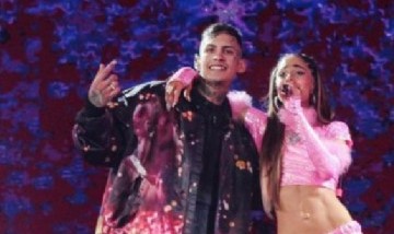 L-Gante estalló de furia contra los medios que se hicieron eco de su curiosa actitud en el show de Tini
