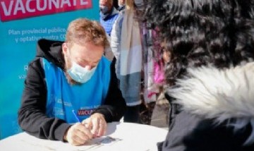 Coronavirus: Federico Otermín llama a inscribirse en el plan de vacunación para seguir inmunizando a la población
