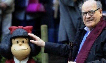 Falleció Quino, el gran ilustrador argentino y reconocido padre de "Mafada"