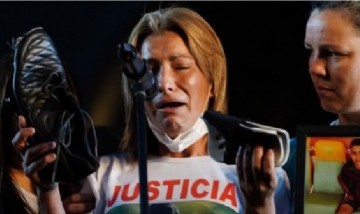 Familiares y amigos de Lucas González marcharon para pedir Justicia y reclamaron perpetua para los policías involucrados