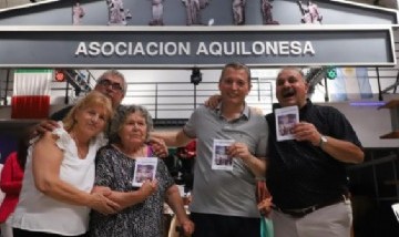 Fernando Gray compartió un almuerzo en la Asociación Mutual Aquilonesa de Luis Guillón