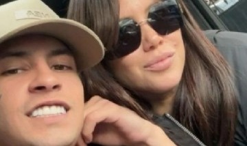 ¡Al fin! Wanda Nara y L-Gante confirmaron su noviazgo con un apasionado beso