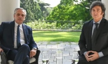 Javier Milei se reunió con Alberto Fernández en Olivos y arrancó la transición