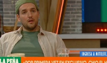 "Chio", el hijo de Gilda, visitó por primera vez La Peña de Morfi y habló de todo