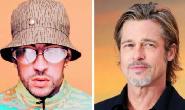Cine: el famoso reggaetonero Bad Bunny debutara con Brad Pitt en "Bullet Train"