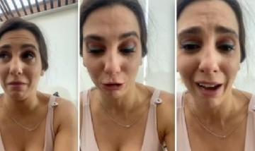 El desconsolado llanto de Cinthia Fernández por las críticas a su candidatura: "Me dicen ignorante"