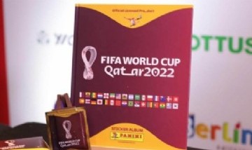 La original iniciativa que invita a fanáticos a "pescar" las figuritas de Qatar 2022