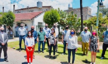 Malena Galmarini inauguró la red de agua potable para el barrio "El Progreso" en Benavídez - Tigre