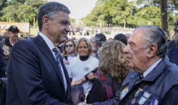 Jorge Macri homenajeó a los veteranos y caídos en la Guerra de Malvinas