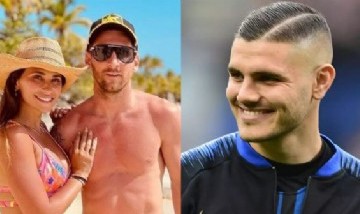¡Ojo, eh! Icardi le dio like a una foto de la esposa de Messi y estallaron las redes