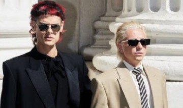 Los looks de Ca7riel y Paco Amoroso para la inauguración de la Semana de la Moda Masculina