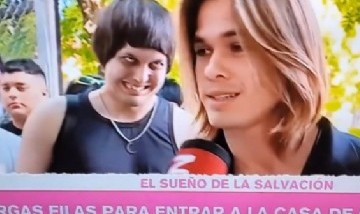 Quién es el personaje que dio miedo en la fila del casting de Gran Hermano