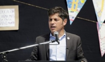 Kicillof inauguró escuelas y un destacamento policial en Presidente Perón y Ezeiza