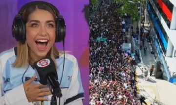 Furor en Olga por María Becerra: una multitud cortó las calles, mirá las imágenes