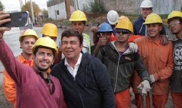 Fernando Espinoza: "Las obras que realizamos en La Matanza mueven el motor de la economía"
