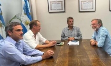 Tras reunirse con Massa, el diputado Gustavo Bordet pidió que se coparticipe el impuesto PAIS
